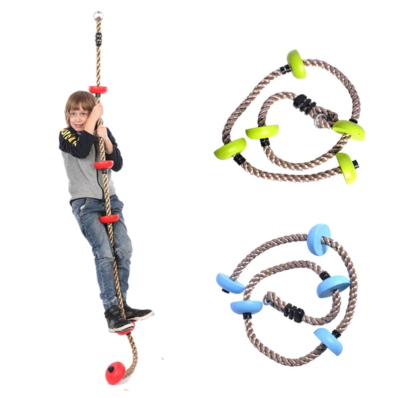 Indoor/Outdoor Kids' Climbing Rope Playground
