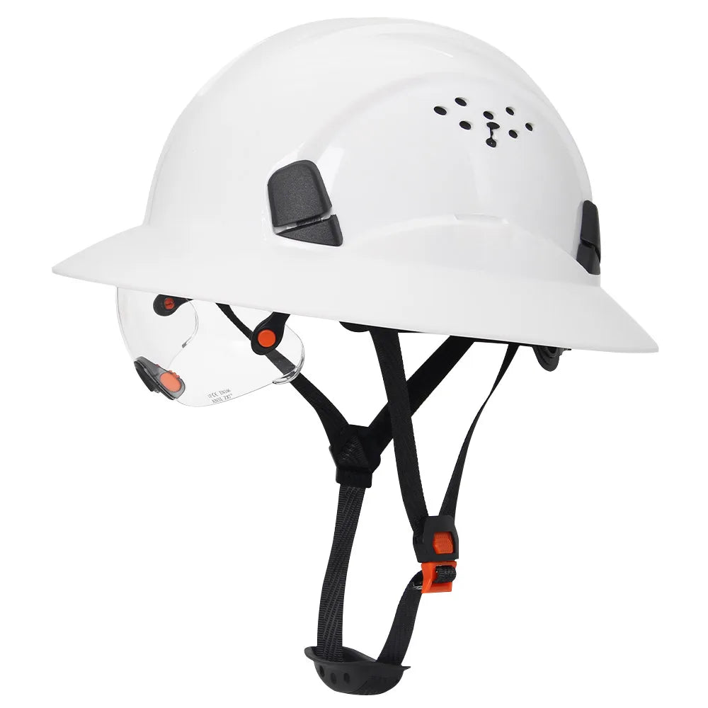 Stay Safe, Work Smart: Safety Helmet with GogglesSafety Hamlet24 Hour Sport