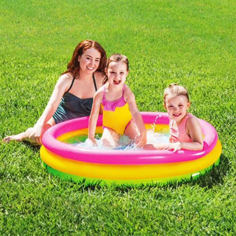 Safe and Secure Baby Pool for Outdoor Play