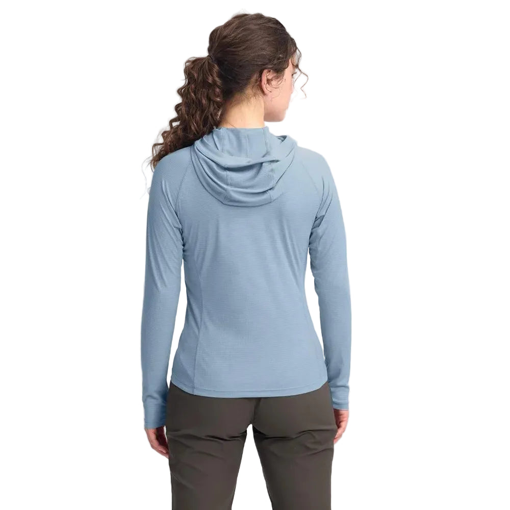 Women's Quick-Dry Sun Hoodie for Hiking, Fishing & Running