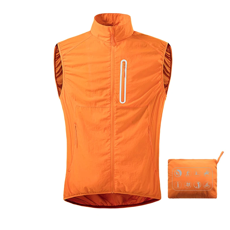 Unisex Waterproof Packable Outdoor Vest
