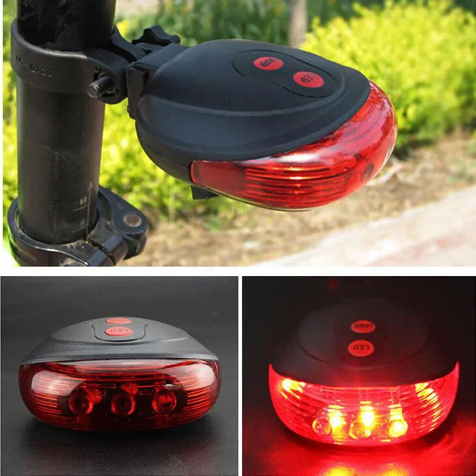 Bicycle Lights LED Tail Lamp USB Flashlight Rechargeable