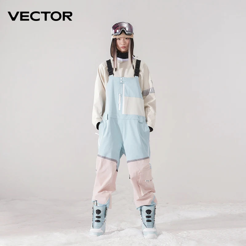 Ski Bib Overalls: Waterproof Snowboard Jumpsuit for Men & Women