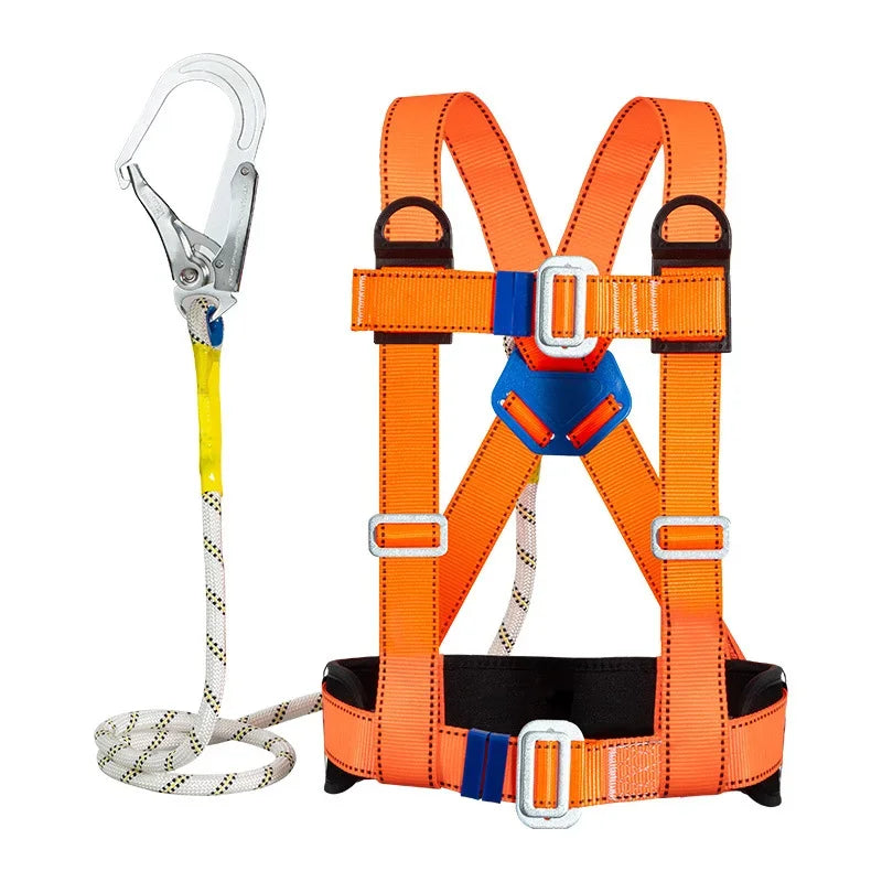 Professional 5-Point Safety Harness for Construction & Electrical Work