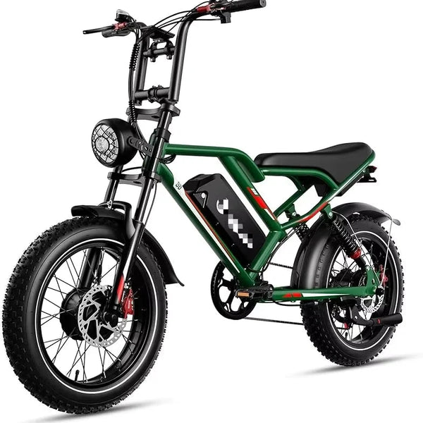 Off-Road Electric Bike: 35MPH Top Speed, 75+ Mile Range