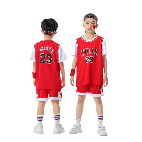 Breathable & Sweat-Wicking Kids' Basketball Jerseys
