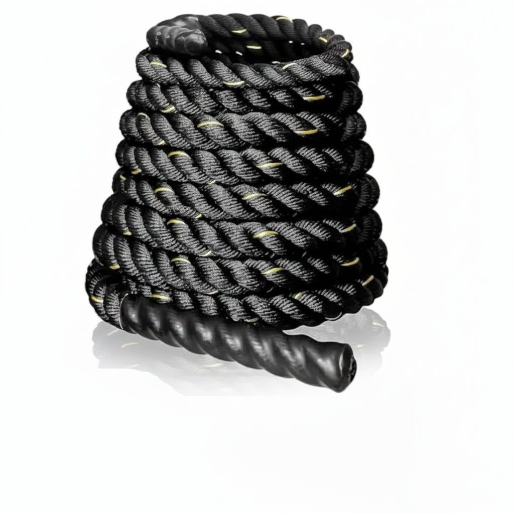 Battle Ropes with Protective Sleeve Home Gym Strength Training