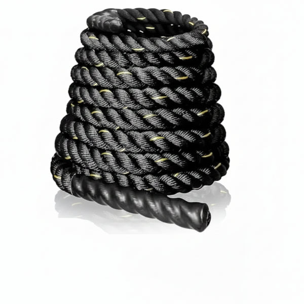 Battle Ropes with Protective Sleeve Home Gym Strength Training