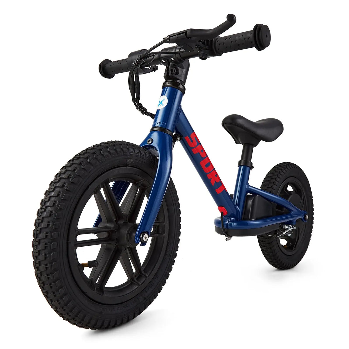 Kids Electric Balance Bike with Air Tires & Speed Modes