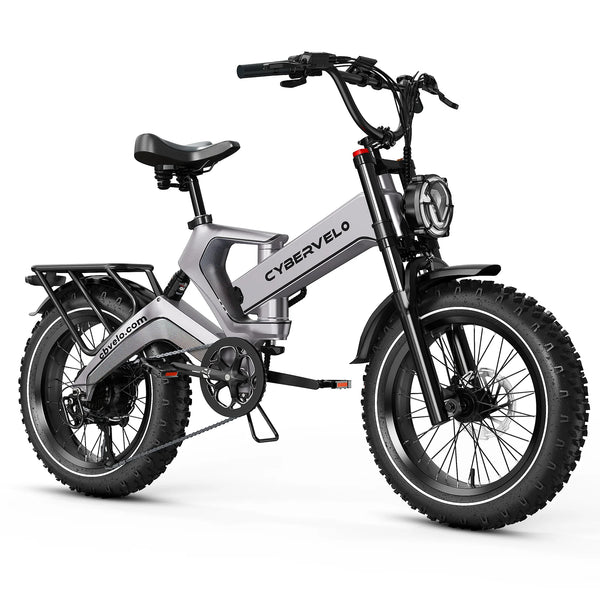 Cybervelo EK6 Max E-Bike | 40Ah, 30+ MPH & 150 Mi Range
