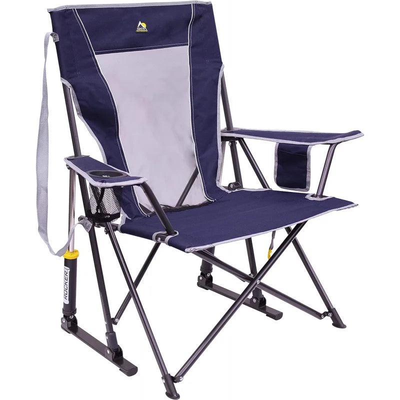 Ultimate Comfort Outdoors: Rocking Camping Chair
