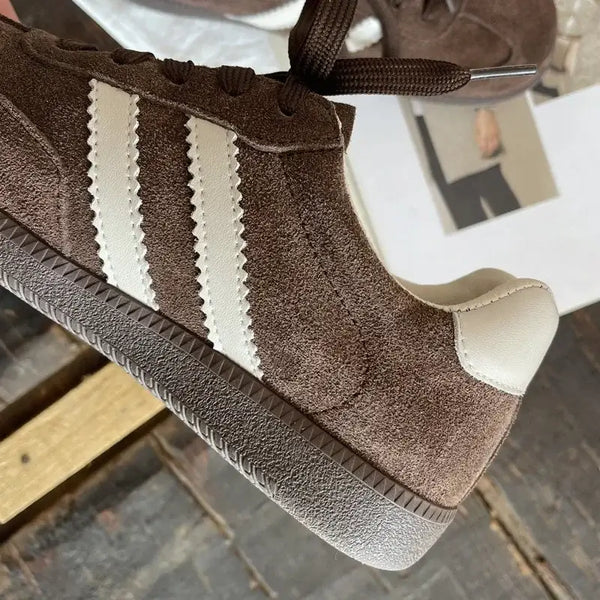 Retro Genuine Leather Flat Shoes for WomenWomen's shoes24 Hour Sport