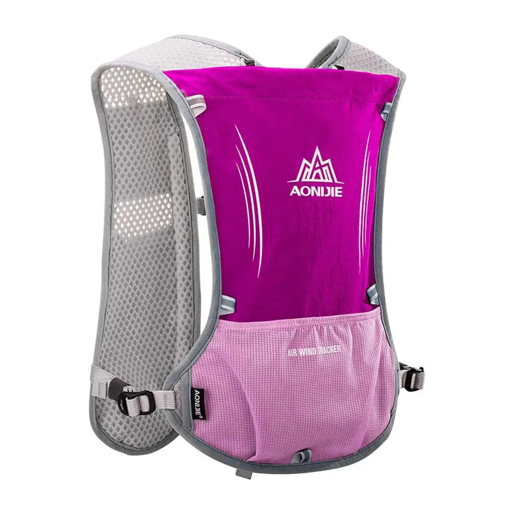 Running Vest: Hydration Pack, Water Bladder, Water Bottles