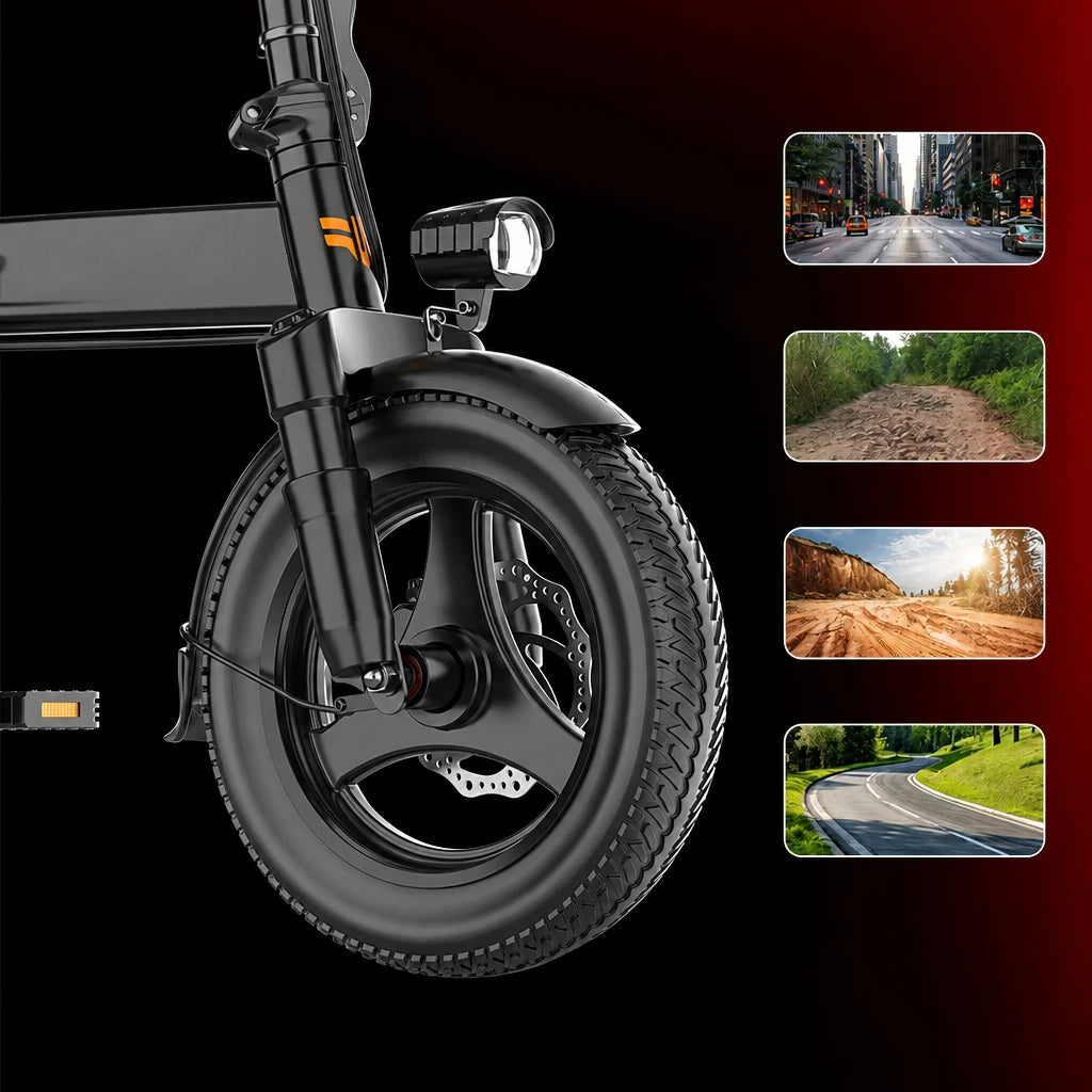 Foldable Adult Electric Bike Lightweight & High-Speed