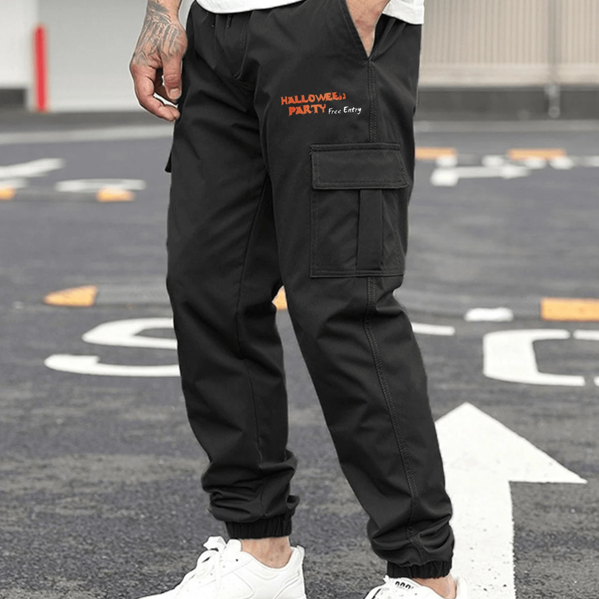 Casual Lightweight Cargo Pants Multi-Pocket Outdoor Fit