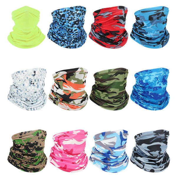 Cooling Ice Silk Sun Protection Bandana for Riding & Sports