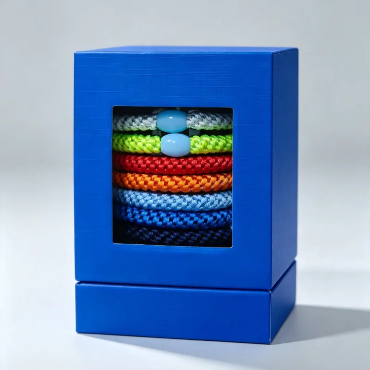 Colorful Braided Hair Ties – 8 or 16 Piece Set