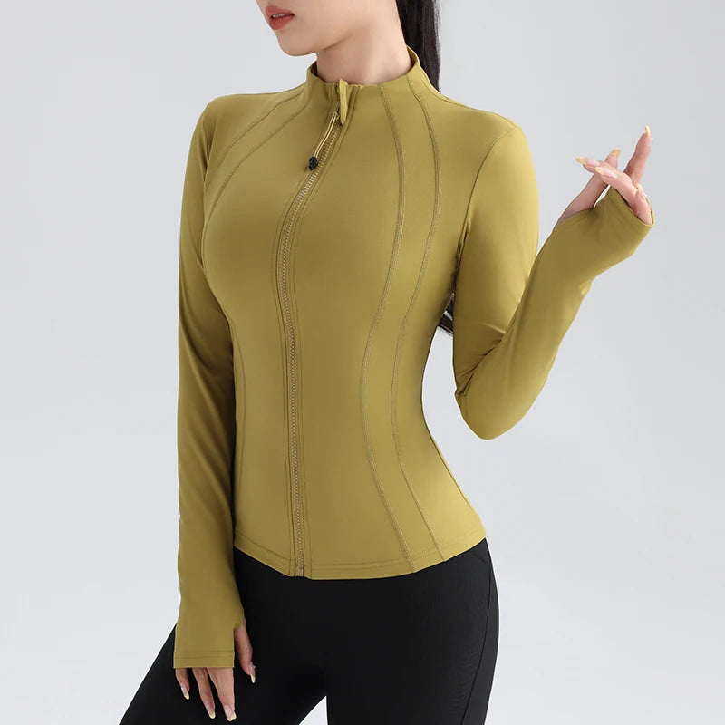 Women's Full-Zip Yoga Jacket