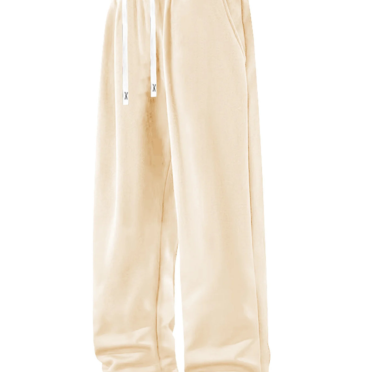 Men's Straight Leg Hiking & Jogging Pants with Drawstring