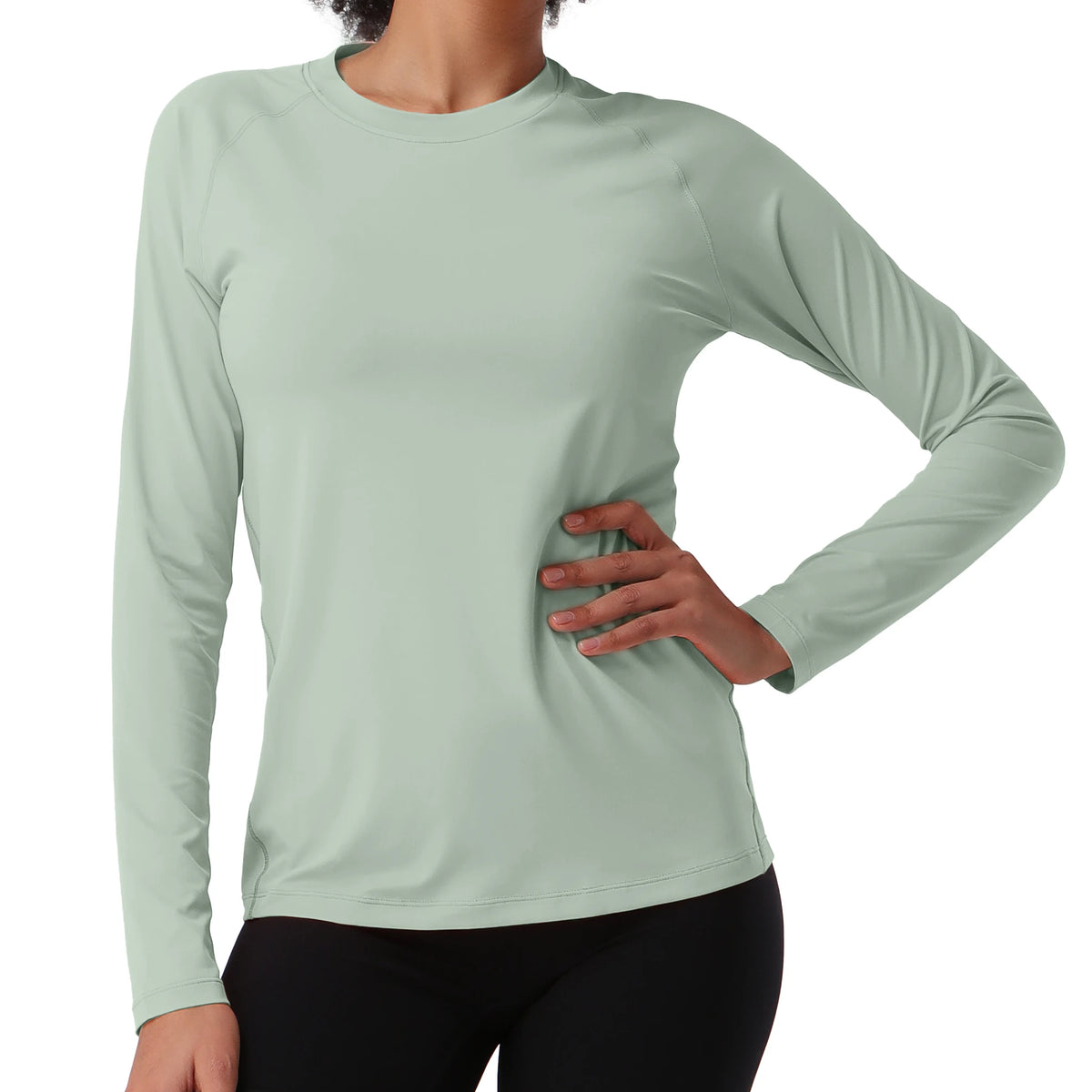 Women's UV Protection Long Sleeve Hiking Shirt & Rash Guard