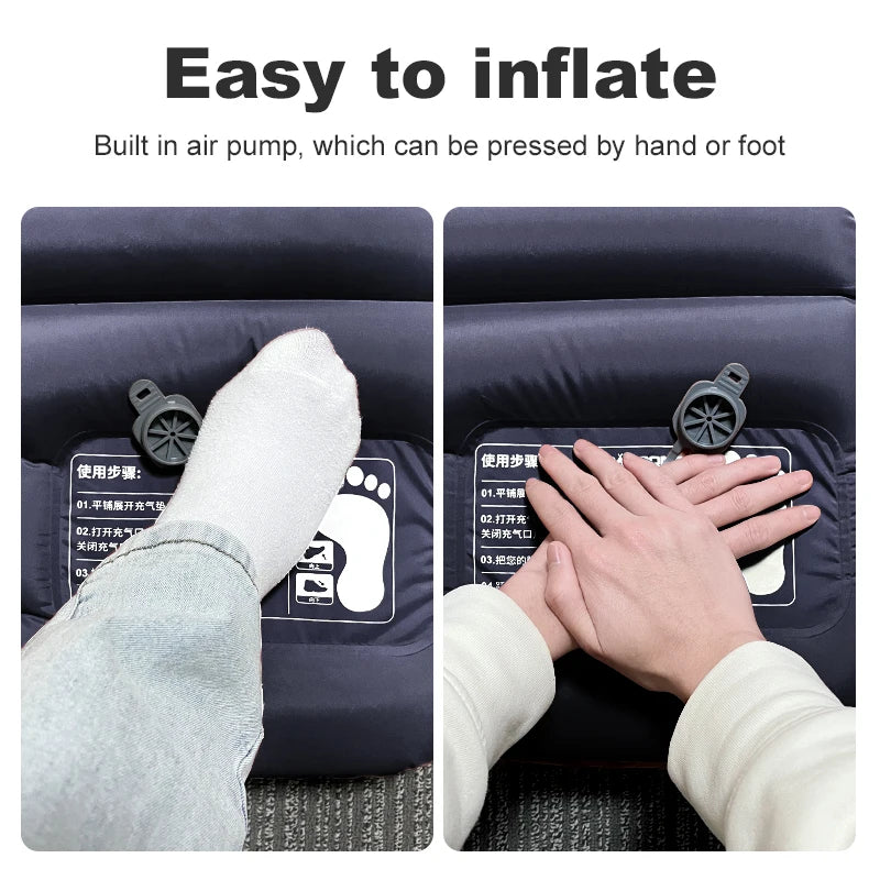 Comfortable Camping: 4-Inch Self-Inflating Sleeping Pad