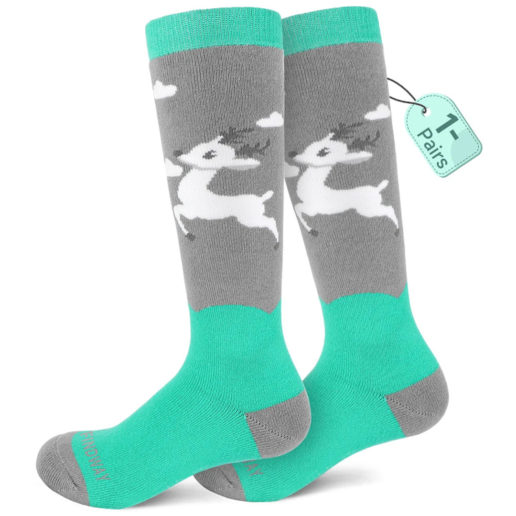Findway Kids' Ski SocksGirl's Socks24 Hour Sport