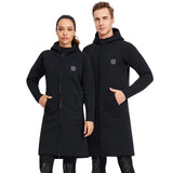 3mm Men's and Women's All-in-one Diving Long Trench Coat Waterproof Cold Proof Sun Proof Hooded Diving Jacket Neoprene Surf - 24 Hour Sport