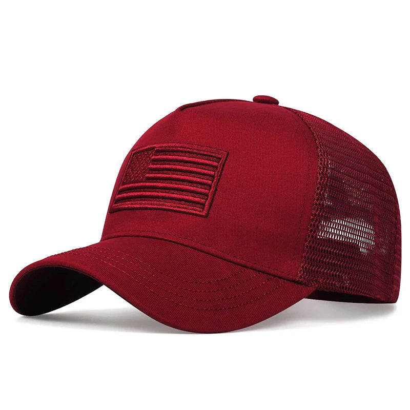 American Flag Baseball Cap