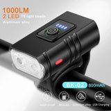 BK02 Bike Light USB Rechargeable T6 LED