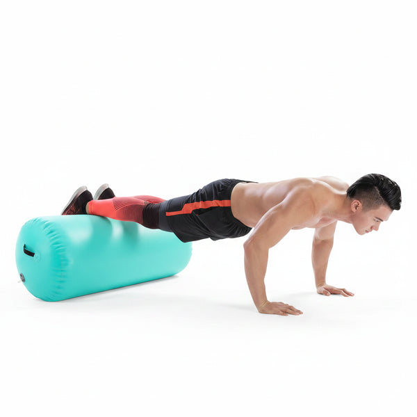 Inflatable Air Roller & Pump for Yoga & Gymnastics