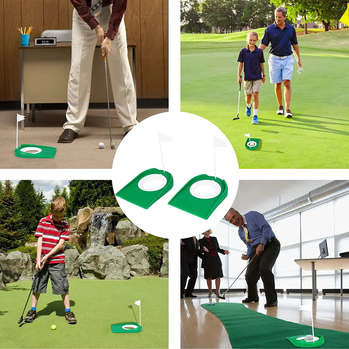 Golf Putting Cup, Training Aid, Indoor/Outdoor Practice