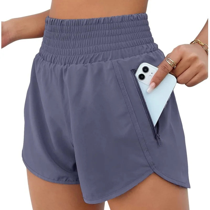 Quick-Dry Pocket Shorts for Women