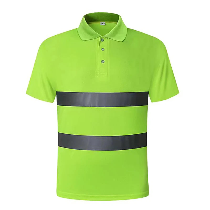 Men's Safety Vest, Reflective, Fluorescent Yellow, Workwear