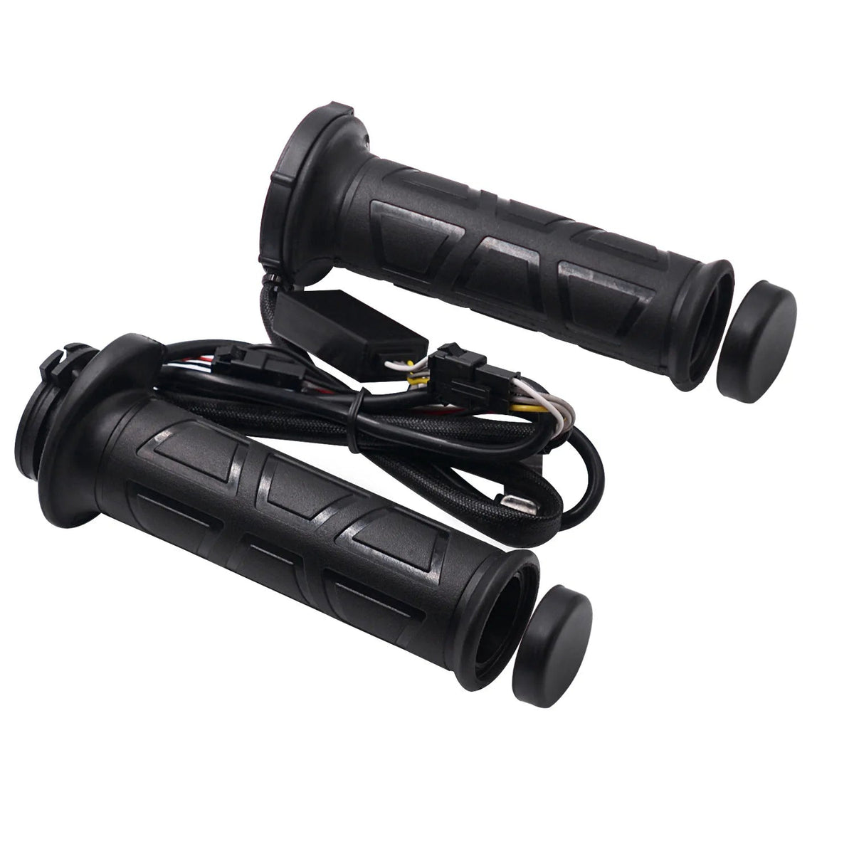 Motorcycle Hand Heated Grips Electric Molded Grips Scooter Moped Bar Hand Warmer 22mm motocross vespa Adjustable Hot Grip Handle 24 Hour Sport