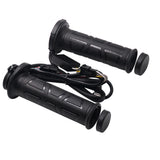Motorcycle Hand Heated Grips Electric Molded Grips Scooter Moped Bar Hand Warmer 22mm motocross vespa Adjustable Hot Grip Handle 24 Hour Sport