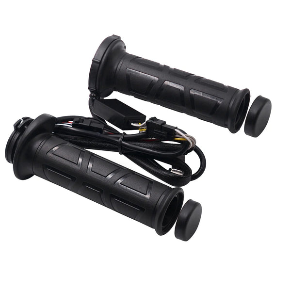 Motorcycle Hand Heated Grips Electric Molded Grips Scooter Moped Bar Hand Warmer 22mm motocross vespa Adjustable Hot Grip Handle 24 Hour Sport