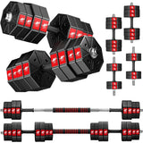 Home Gym Essentials: Adjustable Dumbbell & Barbell Set
