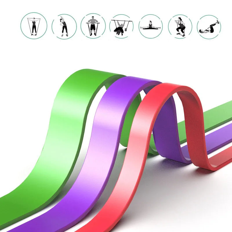 4pcs Pull-Up Resistance Bands for Full-Body Workout & Gym