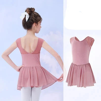 Perfect for Twirling: Ballet Dress with Chiffon Skirt