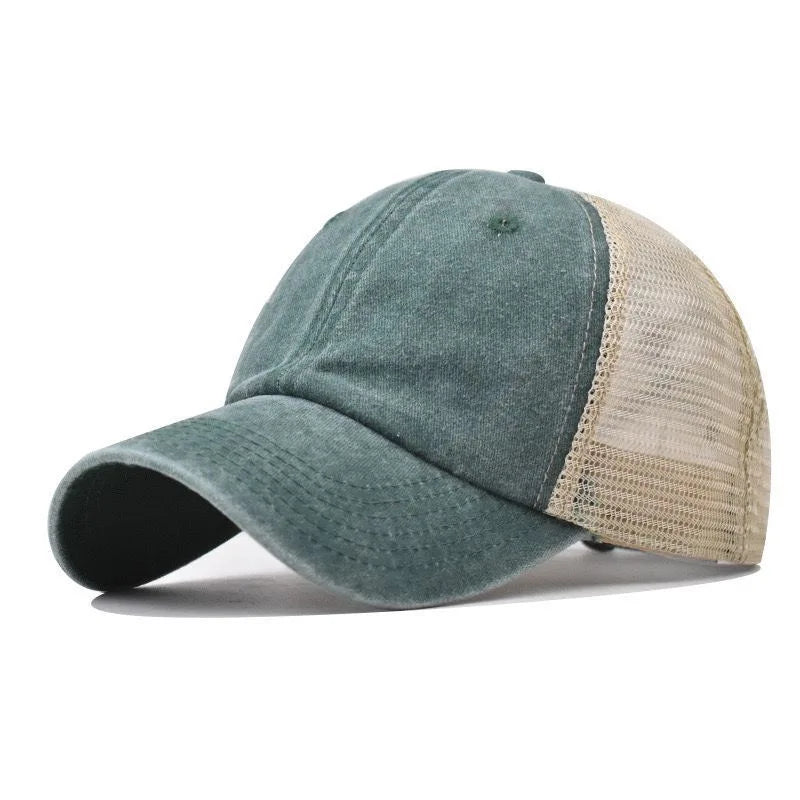 Mesh Baseball Cap | Thin, Breathable Sun Hat for Men & Women - 24 Hour Sport