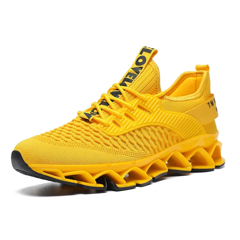 Men's Soft Sole Comfort Height Increasing Mesh Sneakers 24 Hour Sport