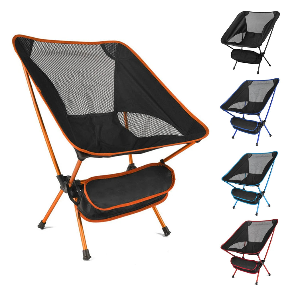 Ultralight Folding Camping Chair Portable & Detachable for Hiking