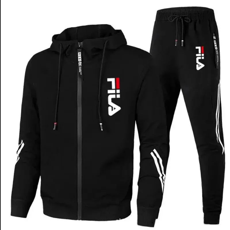 Men's Outdoor Jogging Set: Spring/Fall Tracksuit & Fitness