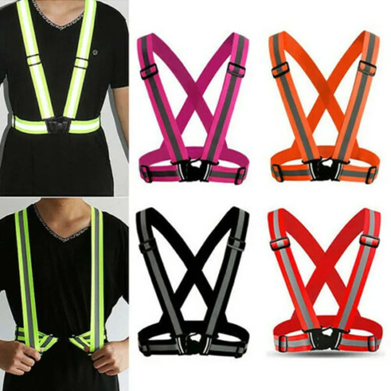 Versatile Reflective Vest for Runners, Riders, and Walkers