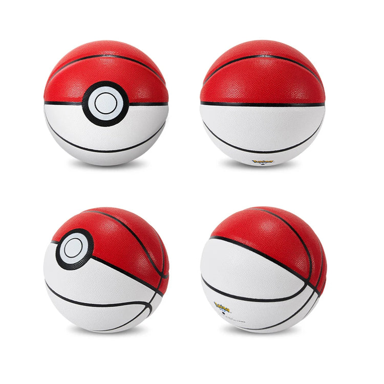Premium PU Basketball White Red Official SizeBasketballs24 Hour Sport