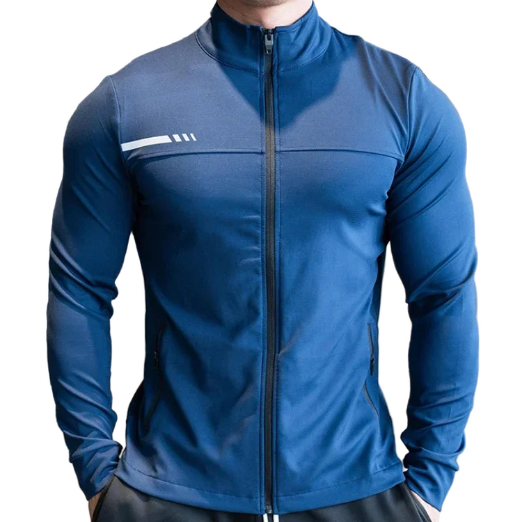 Men's High-Quality Zipped Sport Jacket | Gym, Running & Outdoor Training - 24 Hour Sport