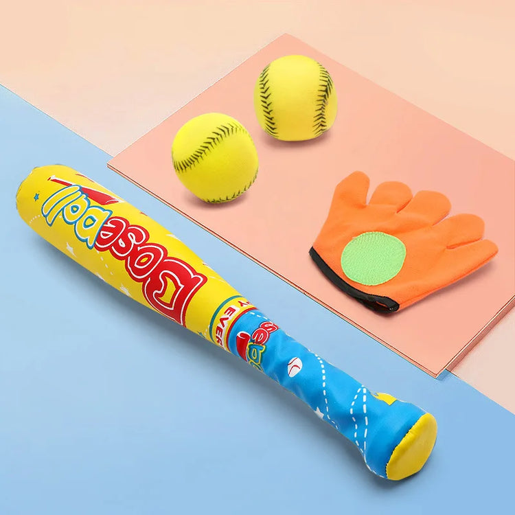 4 Piece Kids Baseball Kit Perfect for Backyard FunSport Toys For Kids24 Hour Sport
