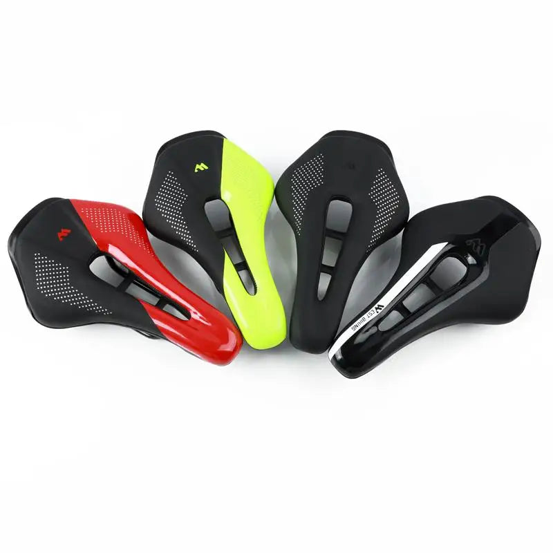 Bicycle Saddle with Central Cutout & Mounting Rails