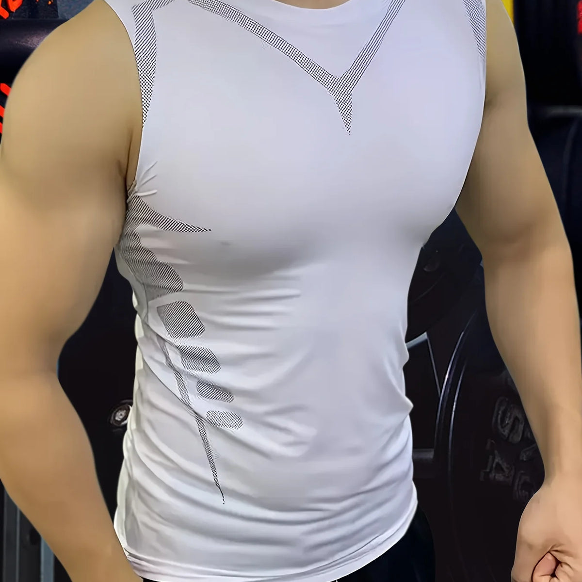 Men's Breathable Quick-Dry Compression Workout Vest