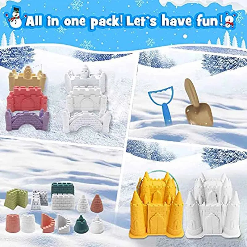 Beach Sand Toys Set Creative Children's Pyramid Castle Sand